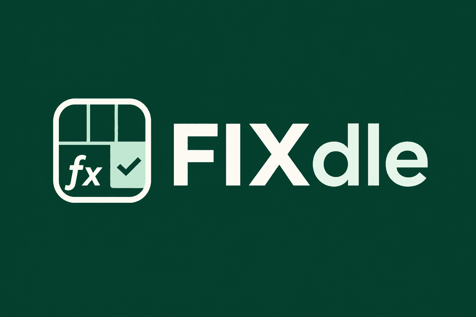 FIXdle